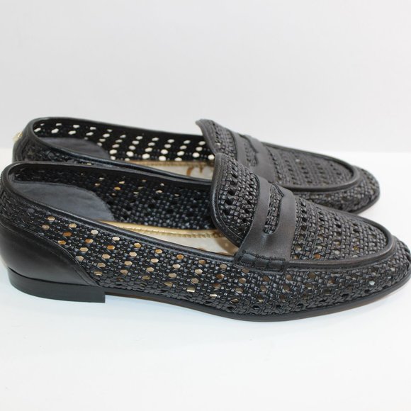 SAM EDELMAN Woven Slip On Penny Loafer 9.5 - Picture 3 of 8